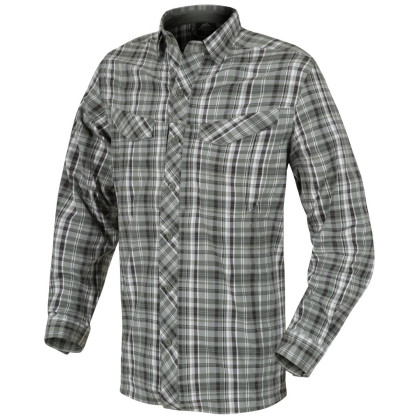 Camicia da uomo Helikon-Tex Defender Mk2 City Shirt® verde Pine Plaid