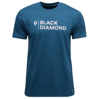 Maglietta da uomo Black Diamond M Mini Stacked Ss Tee