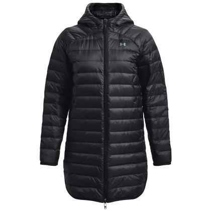 Giacca da donna Under Armour Armour Down 2.0 Parka nero Black/Pitch Gray