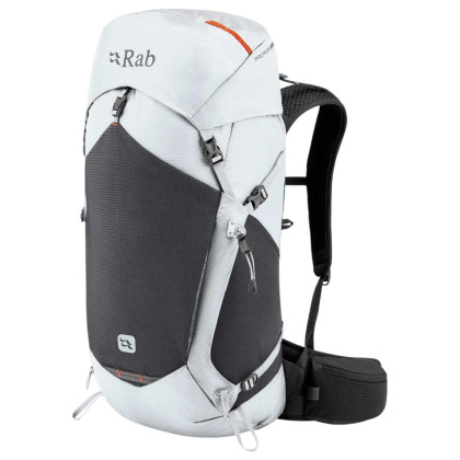 Zaino da trekking Rab Protium 35 bianco/grigio Dark Pewter/Anthracite