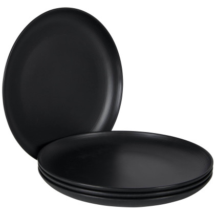 Set di piatti Bo-Camp Orville - 4ks nero Black