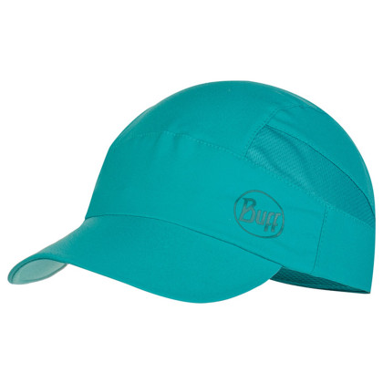 Berretto con visiera Buff Pack Trek Cap Solid blu DeepSeaGreen