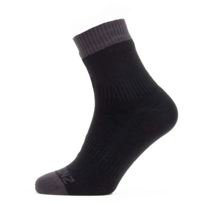 Calzini impermeabili SealSkinz Wretham nero/grigio black/grey