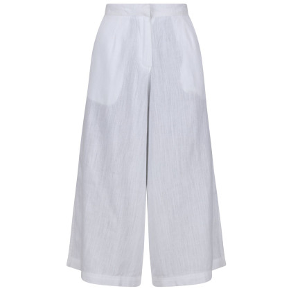 Pantaloni a 3/4 da donna Regatta Madley Culottes bianco White