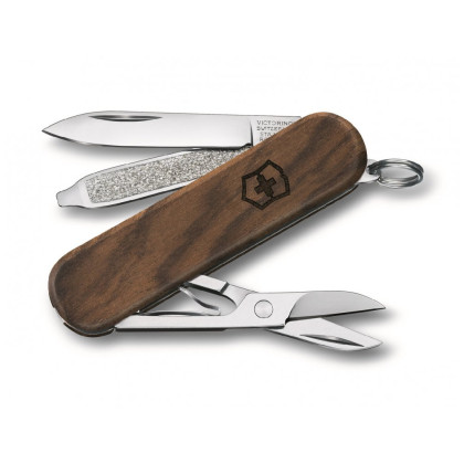 Coltello da tasca Victorinox Classic SD Wood marrone brown