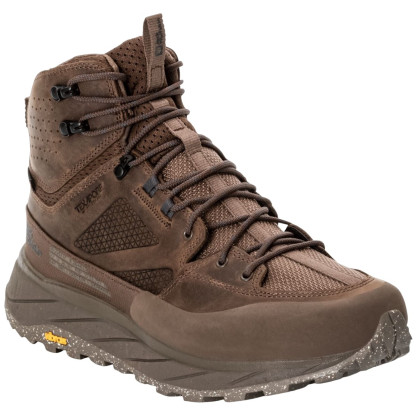 Scarpe da trekking da uomo Jack Wolfskin Terraquest Texapore Mid M marrone bear