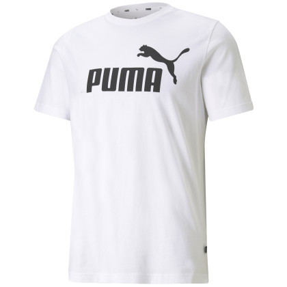 Maglietta da uomo Puma ESS Logo Tee bianco white