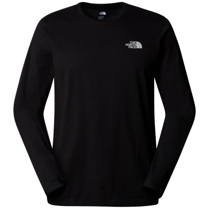 Maglietta da uomo The North Face M L/S Simple Dome Tee nero TNF BLACK