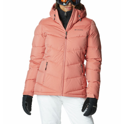 Giacca invernale da donna Columbia Abbott Peak Insulated Jacket rosa Dark Coral Sheen