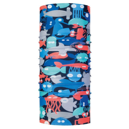 Bandana da bambino Buff Coolnet UV + Baby blu ShoalBlue