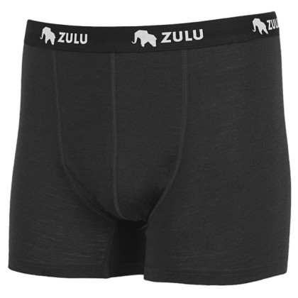 Boxer da uomo Zulu Merino 160 nero Black