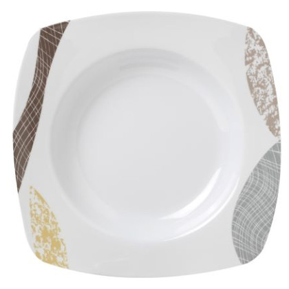 Piatto Brunner Deep plate bianco