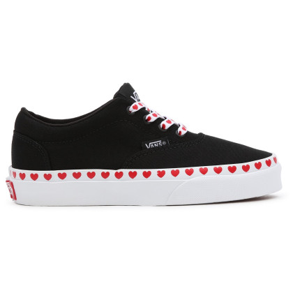 Scarpe da bambino Vans My Doheny nero/rosso (Heart Foxing)Black/White