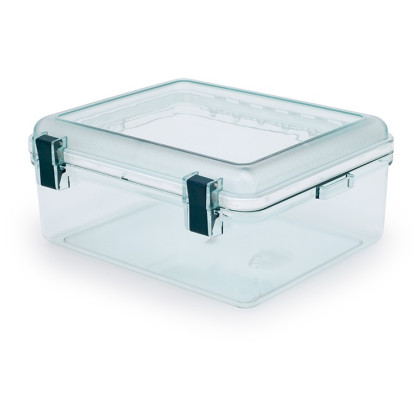 Box impermeabile GSI Outdoors Lexan Gear L trasparente Clear