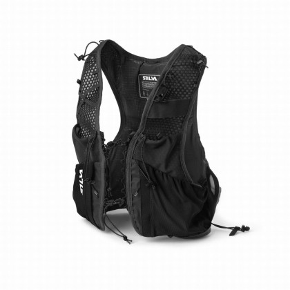 Gilet da corsa Silva Strive 5 nero Black