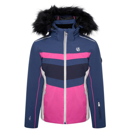 Giacca invernale per bambini Dare 2b Belief Jacket blu/rosa Dkden/Raspro