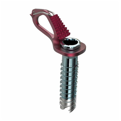 Vite da ghiaccio Blue Ice Aero Lite Ice Screw 10 cm rosso Red