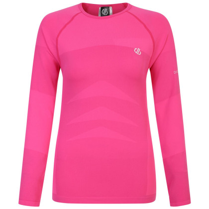 Maglietta sportiva da donna Dare 2b In The ZoneII L/S rosa Pure Pink