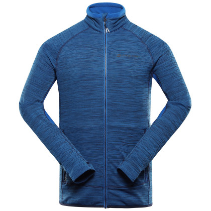 Felpa funzionale da uomo Alpine Pro Onnec blu scuro mood indigo