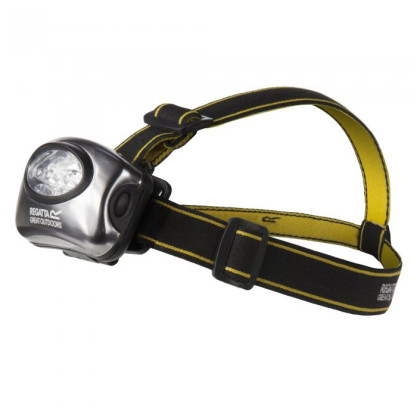 Lampada frontale Regatta 5 LED Headtorch nero Black/Sealgr