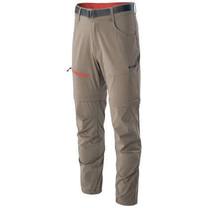 Pantaloni da uomo Hi-Tec Argola 2In1 marrone Crocodile