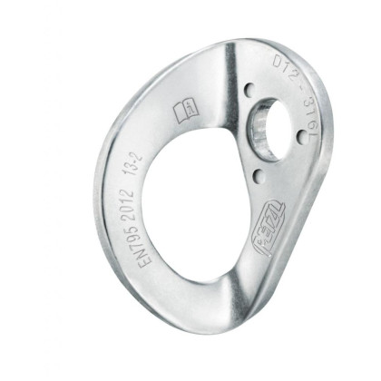 Moschettone ausiliario Petzl Coeur Stainless 12mm