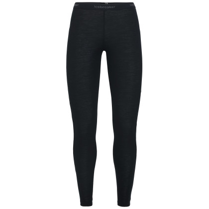 Pantaloni termici da donna Icebreaker W's 175 Everyday Leggings nero Black