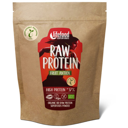 Proteine in polvere Lifefood PROTEIN BIO RAW di frutta 450g