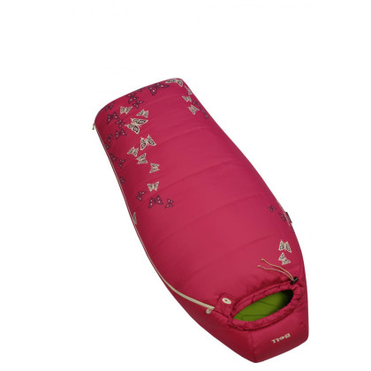 Sacco a pelo per bambino Boll Patrol Lite viola Fuchsia/Lime