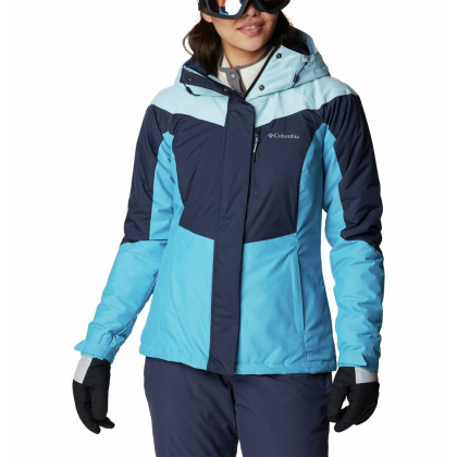 Giacca invernale da donna Columbia Rosie Run™ Insulated Jacket blu Nocturnal, Spring Blue Hthr, Blue Chill