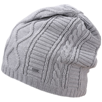 Cappello in merino lavorato a maglia Kama A150 grigio Grey