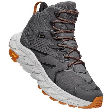 Scarpe da trekking da uomo Hoka Anacapa Mid GTX grigio Castlerock / Harbor Mist