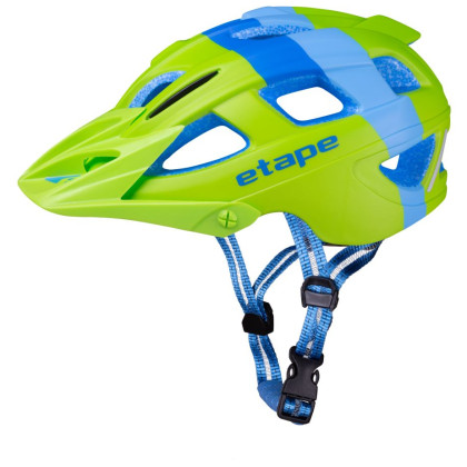 Casco da ciclismo per bambini Etape Hero blu/verde Green/BlueMat