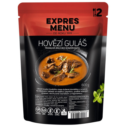 Pasto pronto Expres menu Gulasch di manzo 600g