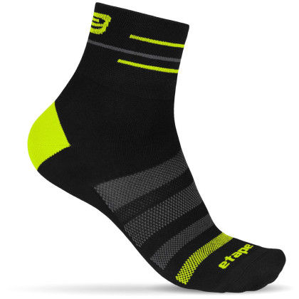 Calze Etape Sox nero/giallo Black/YellowFluo