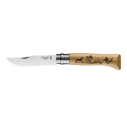 Coltello chiudubile Opinel VRI N°08 Inox Cane