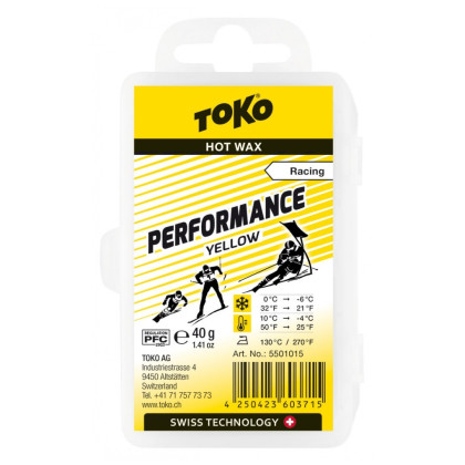 Cera TOKO Performance giallo 40 g TripleX