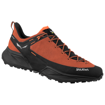 Scarpe da uomo Salewa Ms Dropline Leather nero/arancio autumnal/black