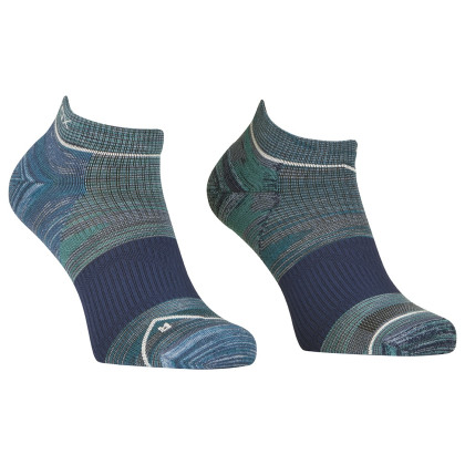 Calzini da uomo Ortovox Alpine Low Socks M blu/verde Petrol Blue