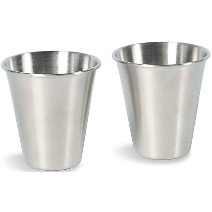 Bicchierini da liquore in acciaio inox Tatonka Shot Cup Set argento Steel