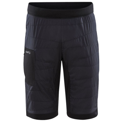 Pantaloncini invernali da uomo Craft Core Nordic Training Insulate nero/grigio Black