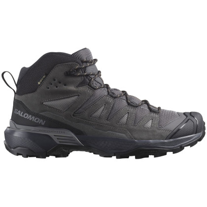 Scarpe da uomo Salomon X Ultra 360 Leather Mid Gore-Tex grigio Castlerock / Asphalt / Kelp