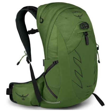 Zaino da trekking Osprey Talon 22 nero/verde green belt/black