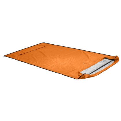 Sacco da bivacco Ortovox Bivy Pro arancione shocking orange