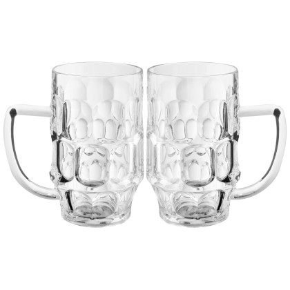 Bicchiere per birra Brunner Beerglass Classic Set - 2ks trasparente