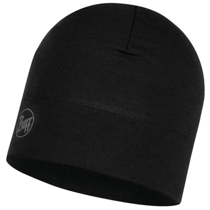 Berretto Buff MW Merino Wool Hat nero SolidBlack