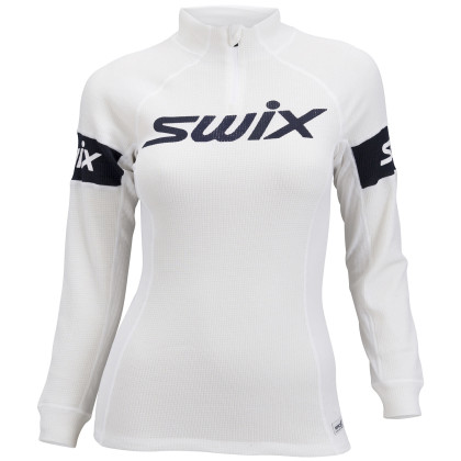 Maglietta sportiva da donna Swix RaceX Warm W bianco Snow White