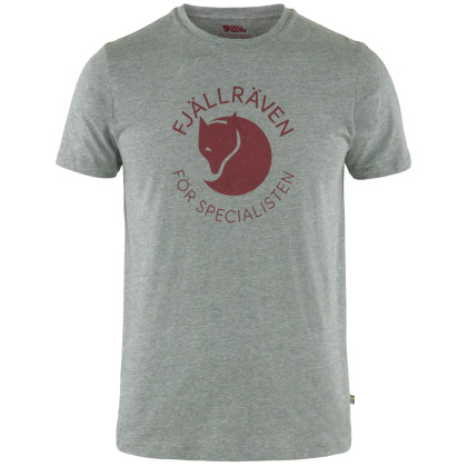 Maglietta da uomo Fjällräven Fox T-shirt M grigio Grey Melange
