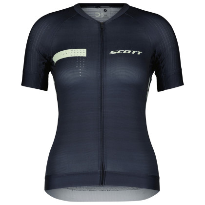 Maglia da ciclismo per donna Scott W's RC Pro SS blu dark blue/fresh green