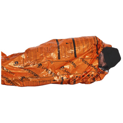 Sacco a pelo di emergenza Lifesystems Heatshield Bag arancione